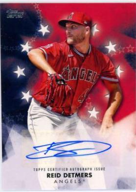 Reid Detmers #BSA-RD 2024 Topps Baseball Stars Autograph
