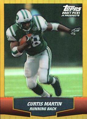 Curtis Martin [Gold Chrome Refractor] #4