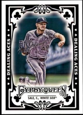 Chris Sale #DA-CS Baseball Cards 2013 Topps Gypsy Queen Dealing Aces