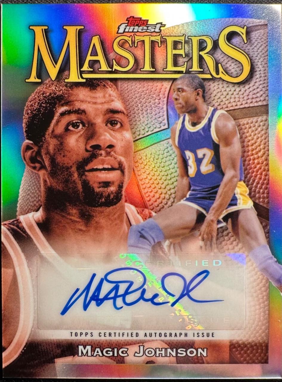 Magic Johnson [Refractor] #MA-MJ