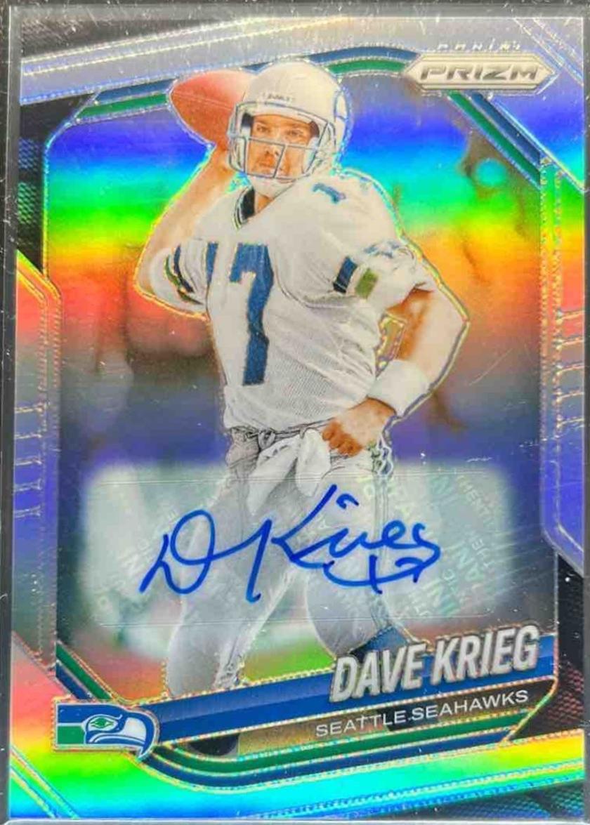 Dave Krieg [Silver Autograph] #88 Prices | 2025 Panini Prizm