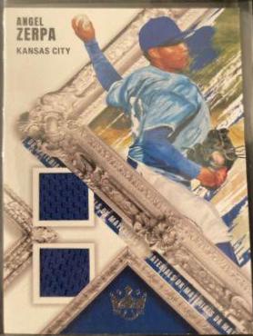 Angel Zerpa #DKM-AZ Baseball Cards 2022 Panini Diamond Kings DK Materials