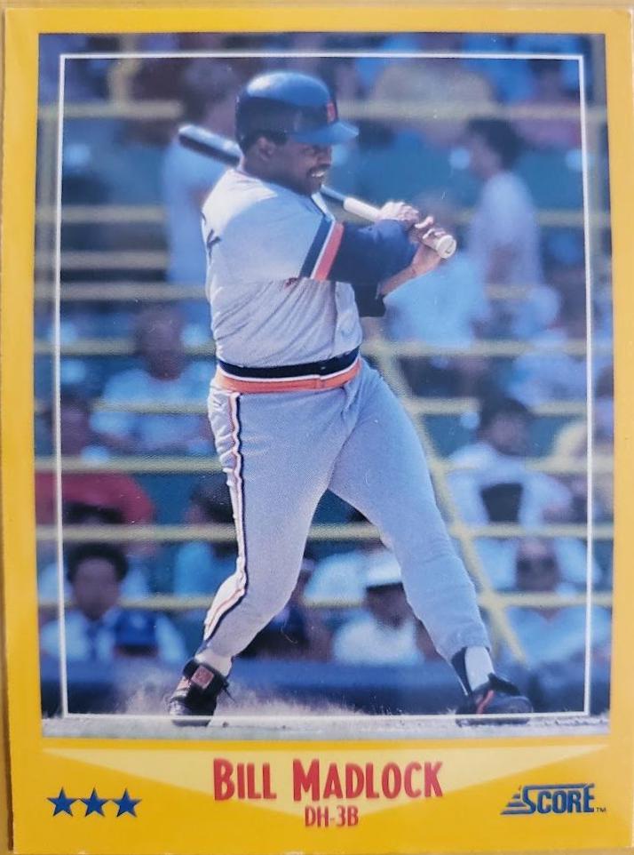 Bill Madlock #445 1988 Score Glossy Baseball