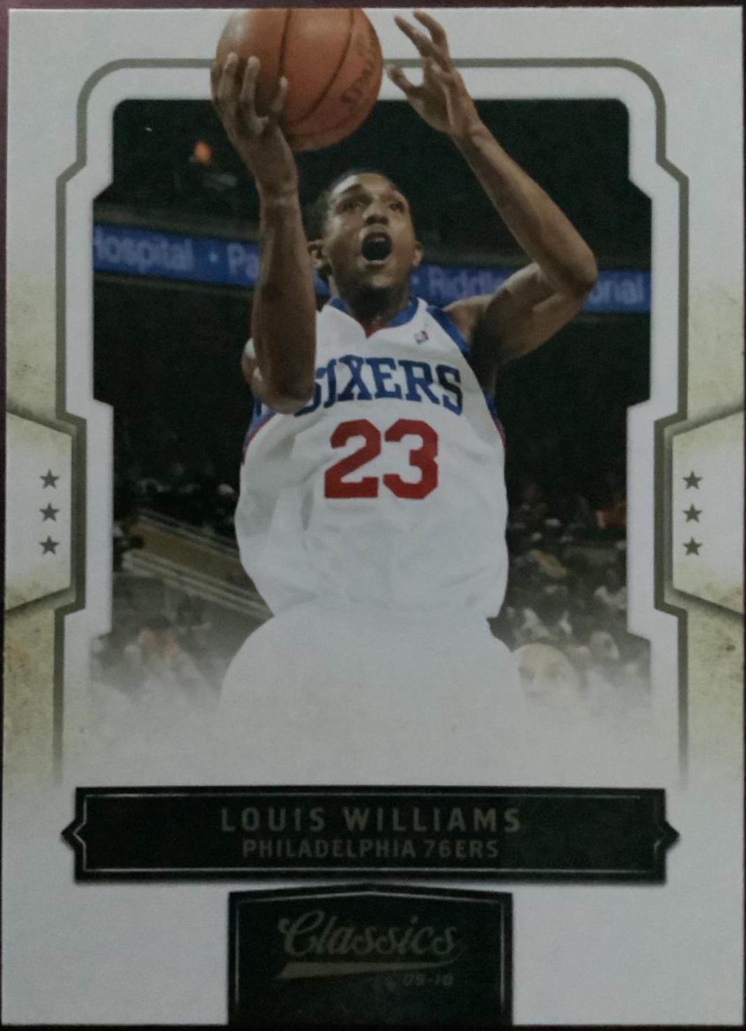 Louis Williams #12 Basketball Cards 2009 Panini Classics