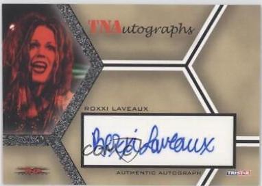 Roxxi Laveaux #A-RL Wrestling Cards 2008 TriStar TNA Impact Autographs