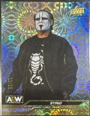 Sting [Gold Pyro] #59 Wrestling Cards 2024 Upper Deck AEW Prices