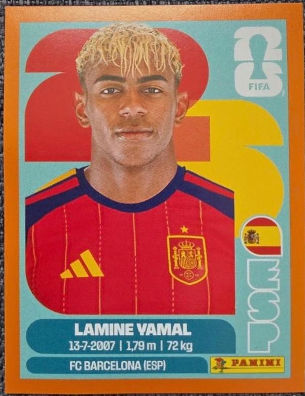 2026 Lamine Yamal [Orange] #ESP15