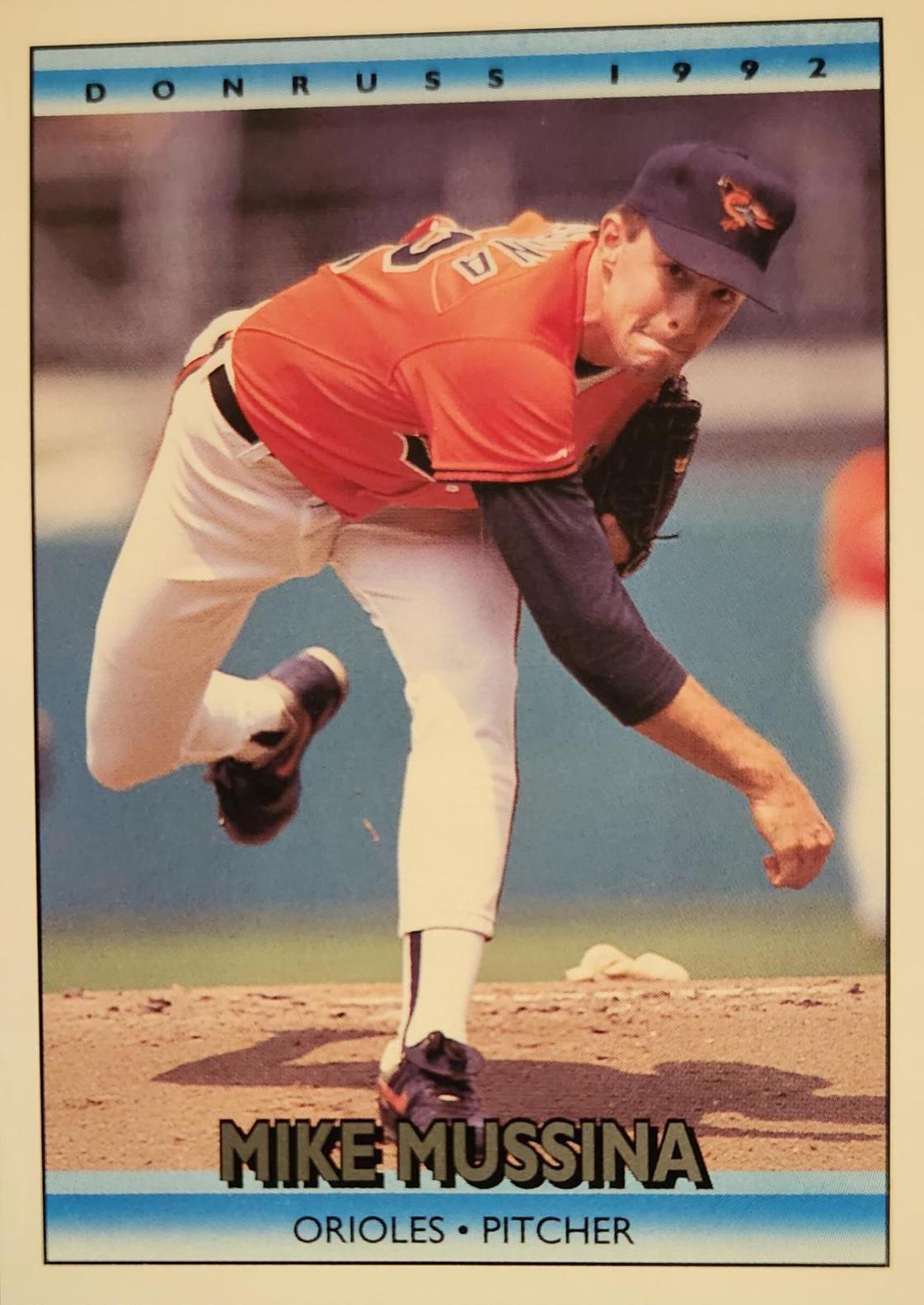 Mike Mussina #632 Baseball Cards 1992 Donruss