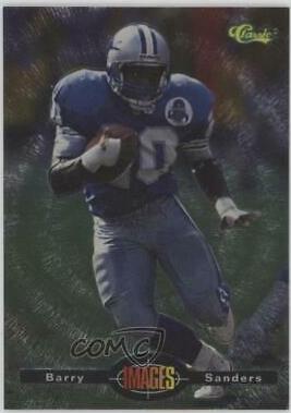 Barry Sanders #60 Football Cards 1994 Classic Images