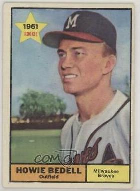 Howie Bedell #353 Baseball Cards 1961 Topps