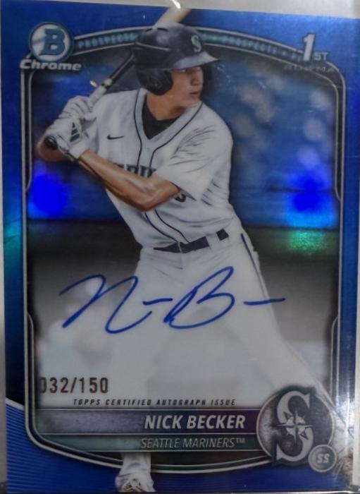 Nick Becker [Choice Refractor] #CPA-NB