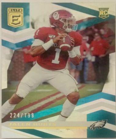 Jalen Hurts #108 Football Cards 2020 Panini Donruss Elite