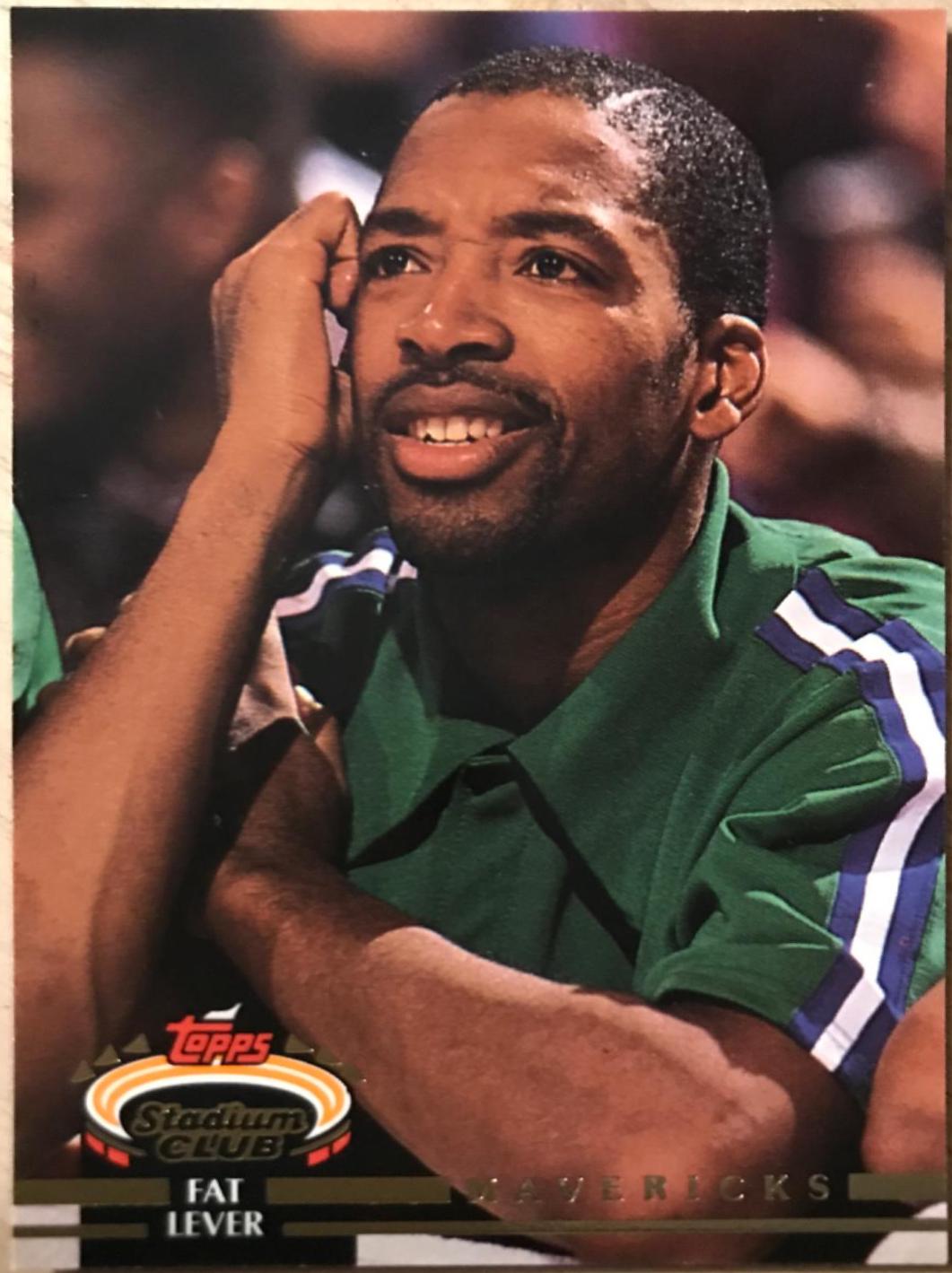 Fat Lever #119 Basketball Cards 1992 Stadium Club