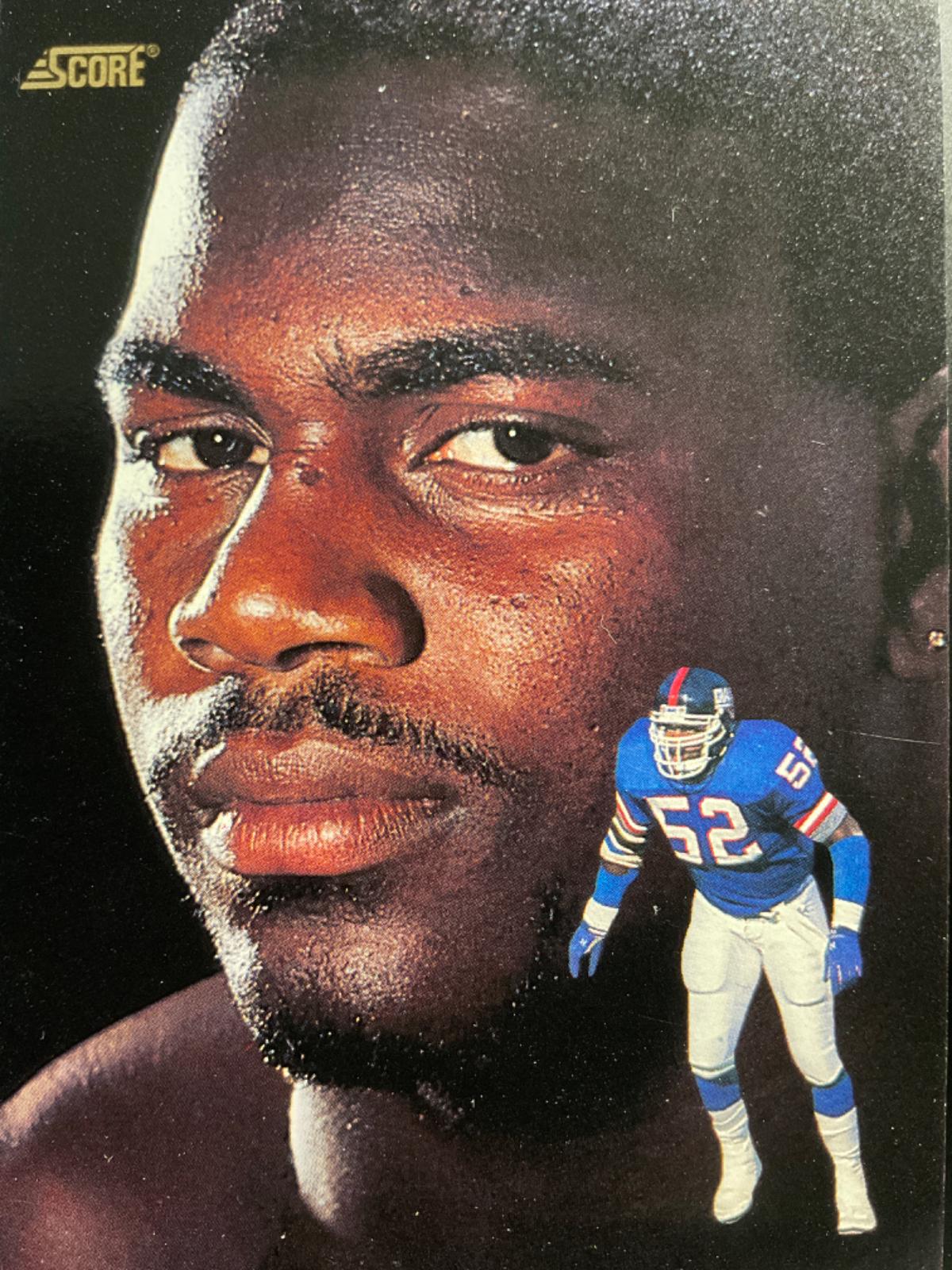 Pepper Johnson #340 Football Cards 1991 Score