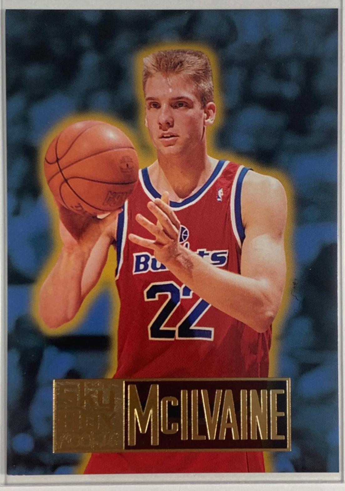 Jim McIlvaine #294 Basketball Cards 1995 Skybox Premium
