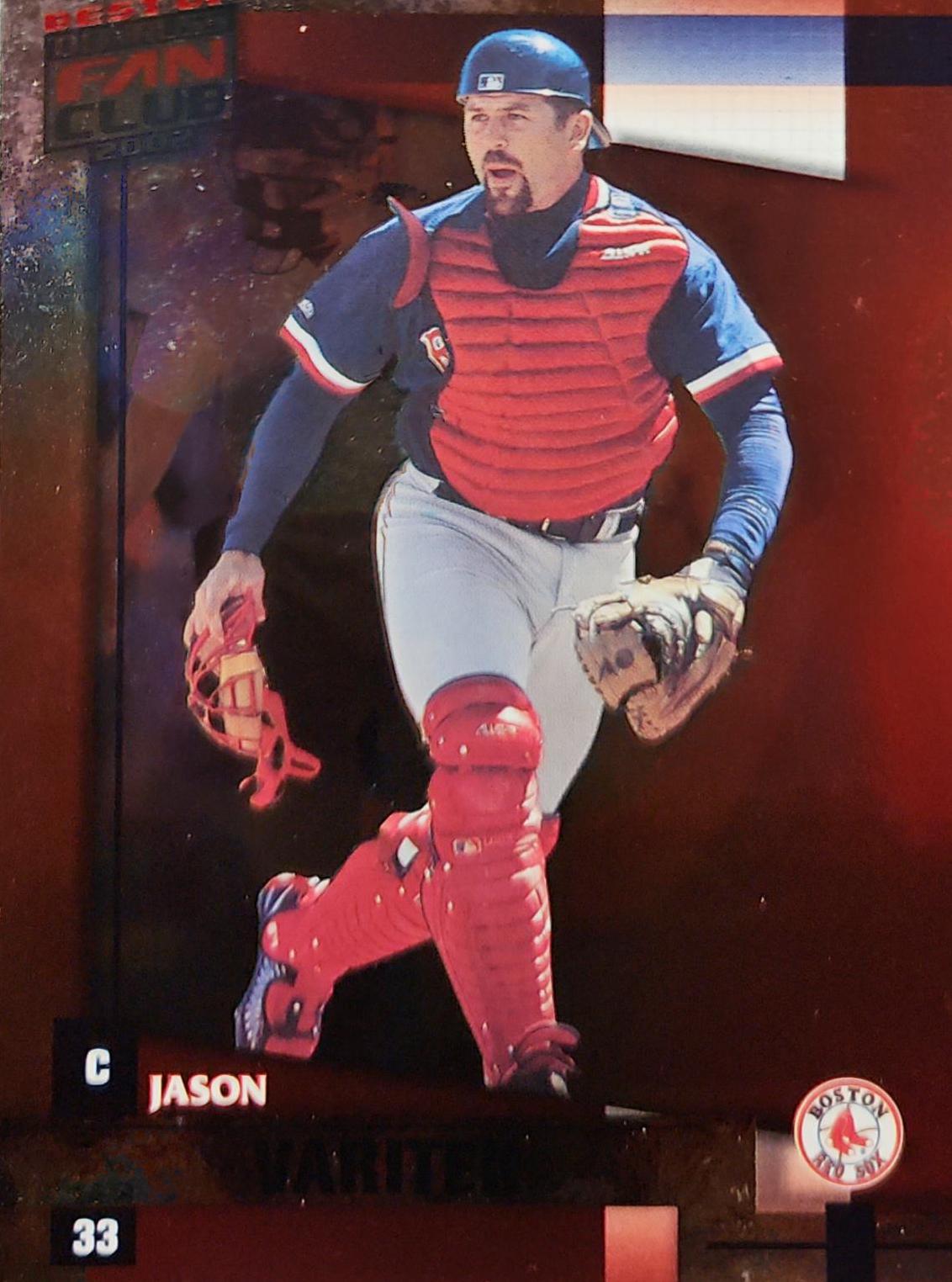 Jason Varitek #196 2002 Donruss Best of Fan Club Baseball