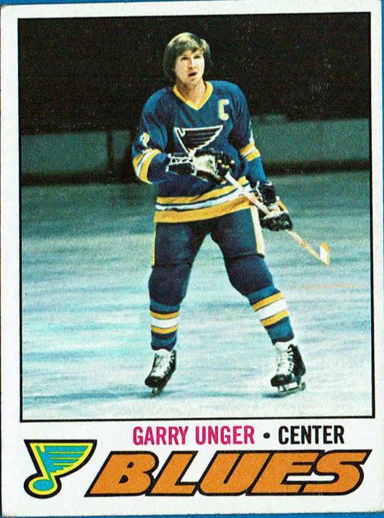 Garry Unger #35 Hockey Cards 1977 Topps
