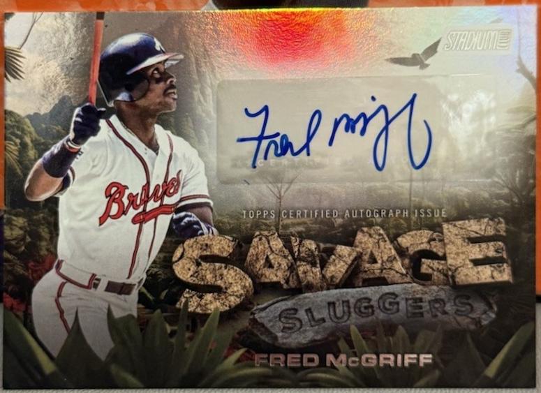 Fred McGriff #SS-FM Prices | 2025 Topps Stadium Club Savage