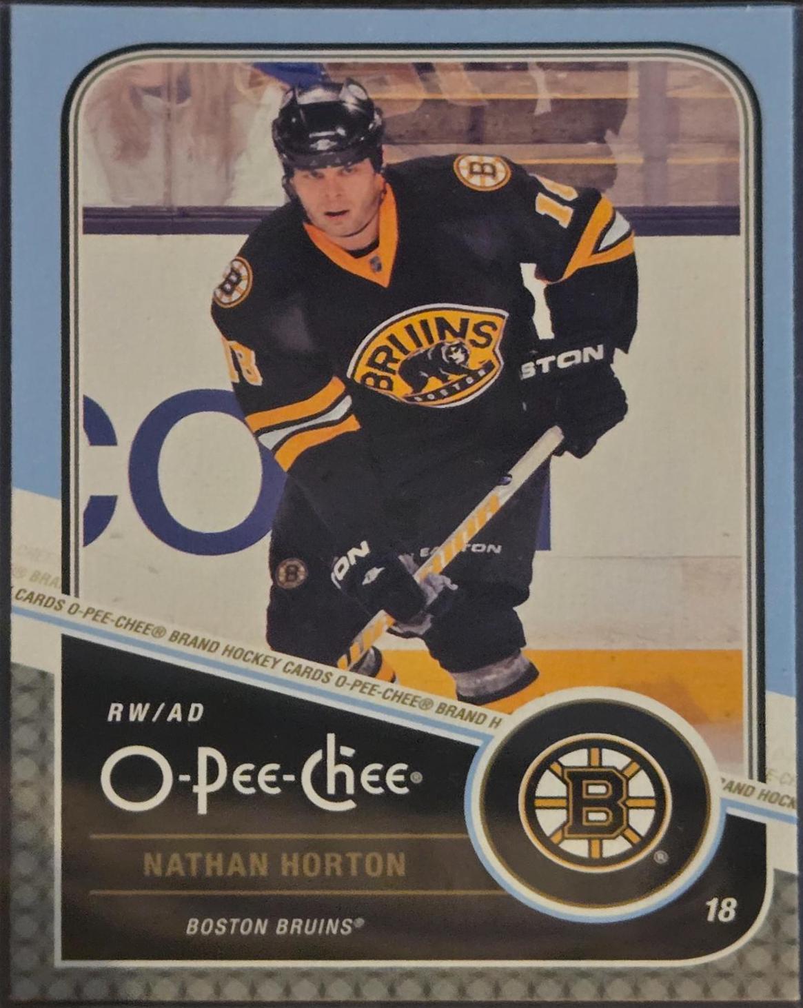 Nathan Horton #343 Hockey Cards 2012 O-Pee-Chee