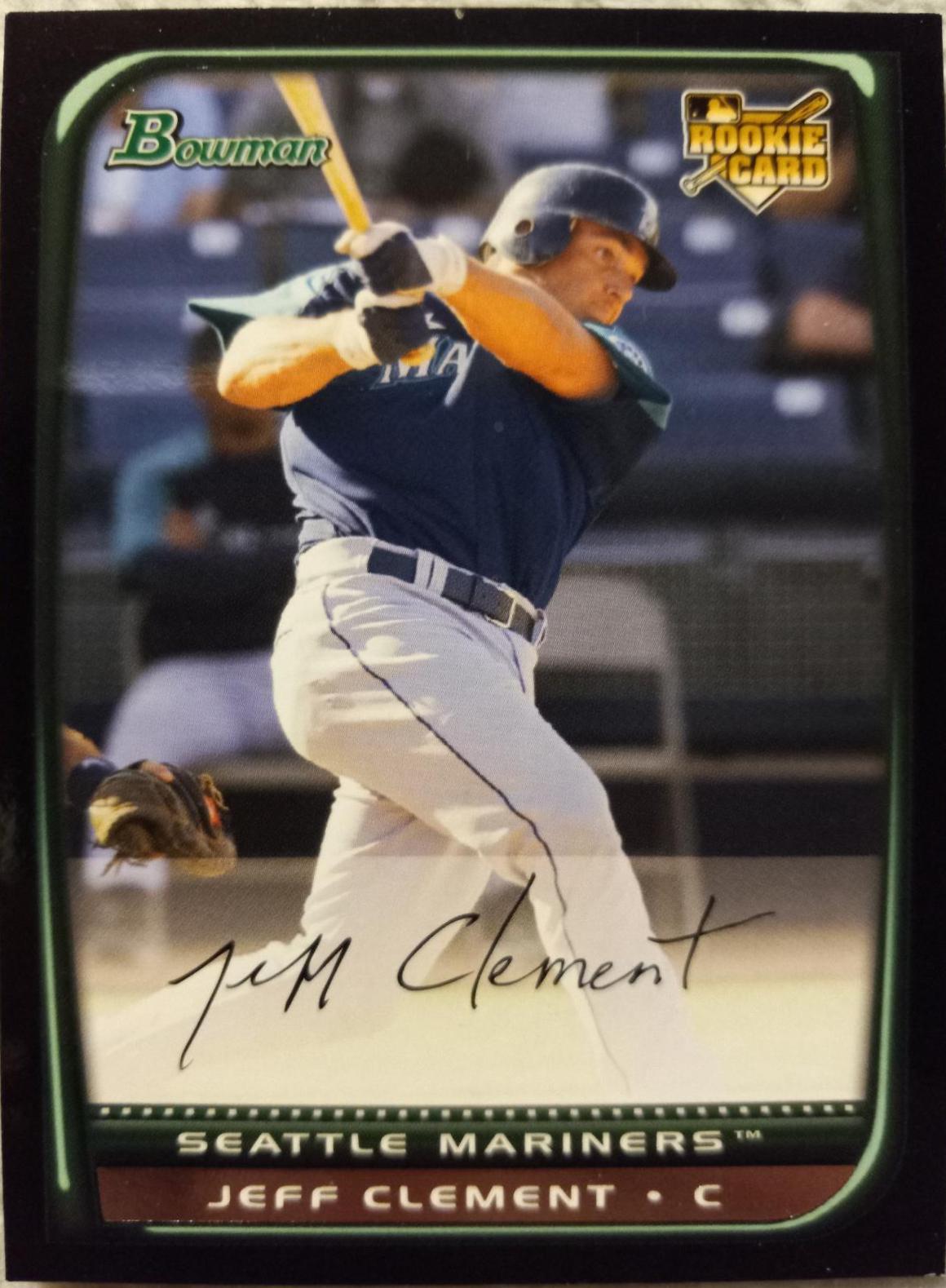 Jeff Clement #210 Baseball Cards 2008 Bowman