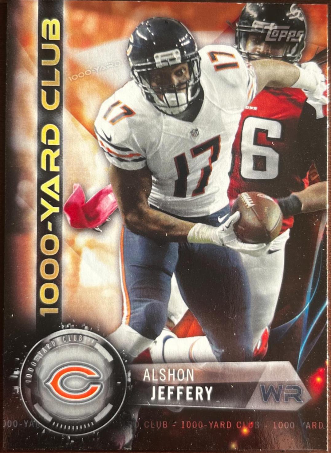 Alshon Jeffery #1KYC-AJ Football Cards 2015 Topps 1,000 Yard Club