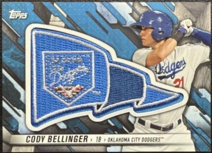 Cody Bellinger #PP-CB Baseball Cards 2017 Topps Pro Debut Pennant Patch