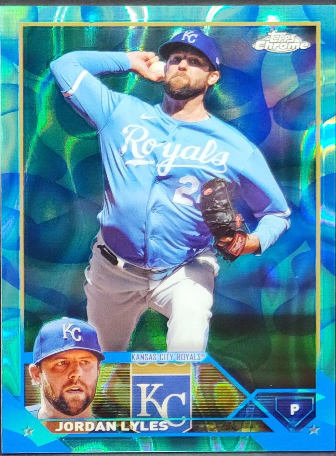 Jordan Lyles [Aqua Blue Lava Lamp] #USC184