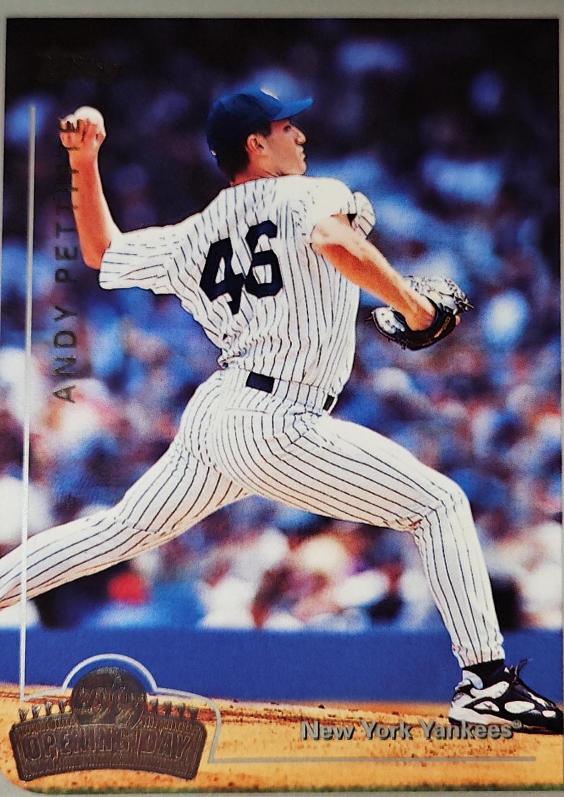 Andy Pettite #42 Baseball Cards 1999 Topps Opening Day