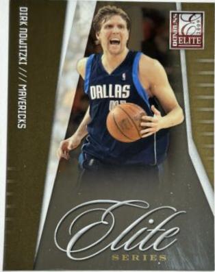 Dirk Nowitzki #6 Basketball Cards 2009 Donruss Elite Series