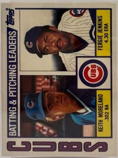 Cubs Leaders Checklist: Keith Moreland / Fergie Jenkins