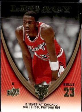 Michael Jordan #50 Basketball Cards 2008 Upper Deck Jordan Legacy