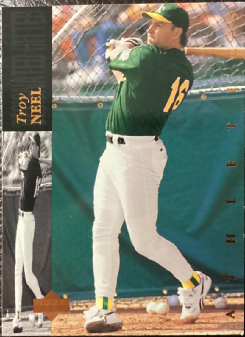 Troy Neel #391 Baseball Cards 1994 Upper Deck