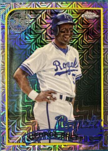 George Brett #T89C-32 Baseball Cards 2024 Topps 1989 Chrome Silver Pack