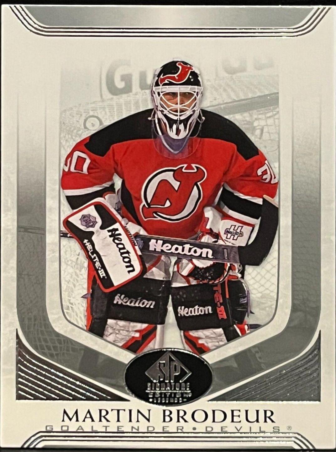 Martin Brodeur #342 2020-21 SP Signature Edition Legends Hockey
