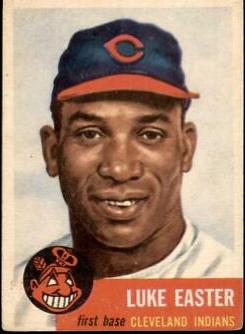 Luke Easter #2 Baseball Cards 1953 Topps