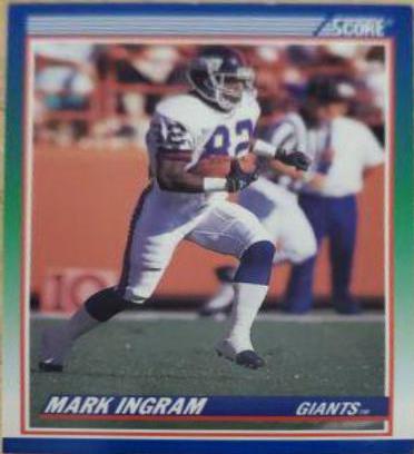 Mark Ingram #437 Football Cards 1990 Panini Score