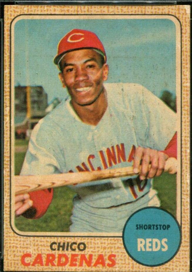 Chico Cardenas #23 Baseball Cards 1968 Venezuela Topps