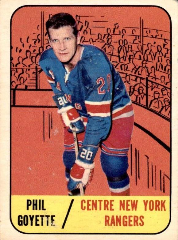 Phil Goyette #25 Hockey Cards 1967 Topps
