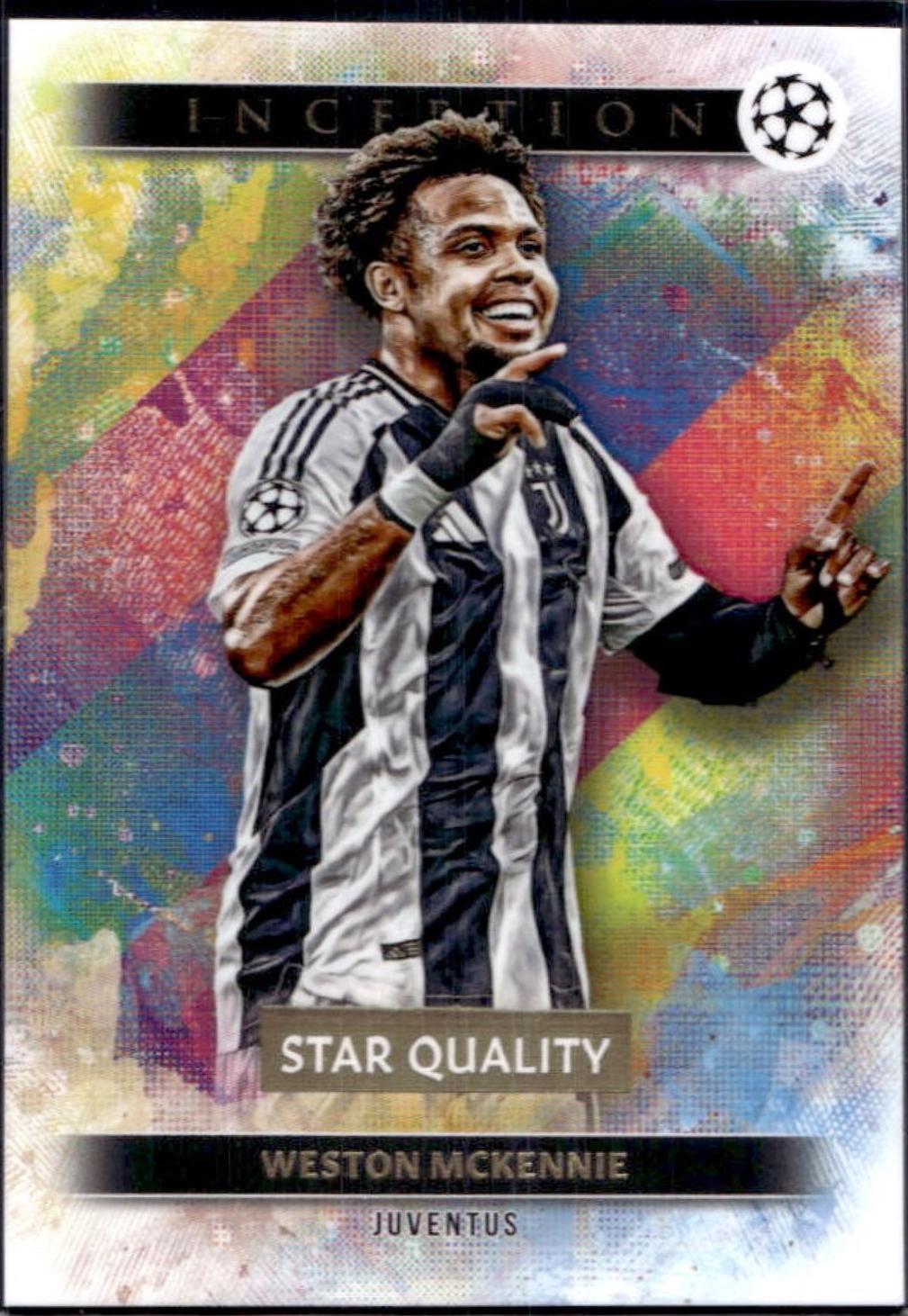 Weston McKennie #54 2024 Topps Inception UEFA