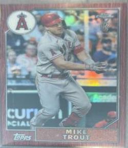 Mike Trout [Ben Baller Red] #87BC-1