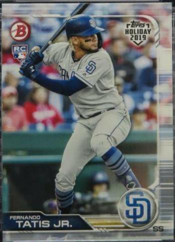 Fernando Tatis Jr. #THFTJ 2019 Topps Holiday Bowman Baseball