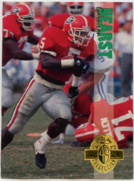 Garrison Hearst #93 Football Cards 1993 Classic Four Sport