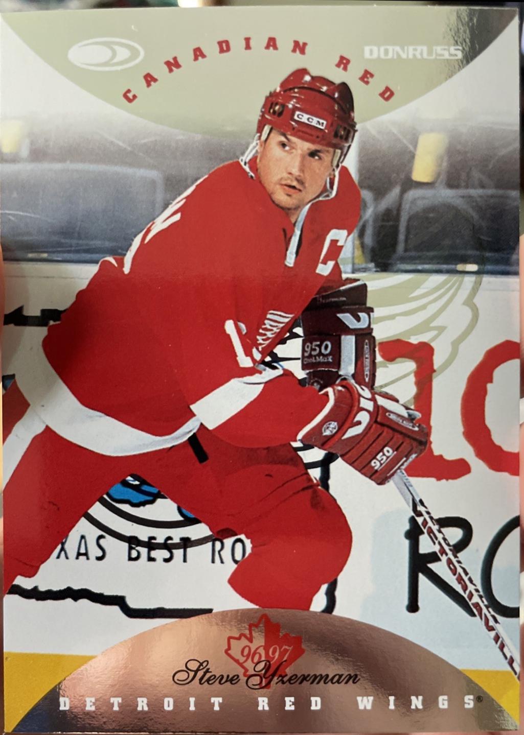 Steve Yzerman #39 Hockey Cards 1996 Donruss Canadian Ice