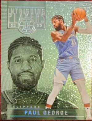Paul George #2 Basketball Cards 2021 Panini Illusions Intriguing Players