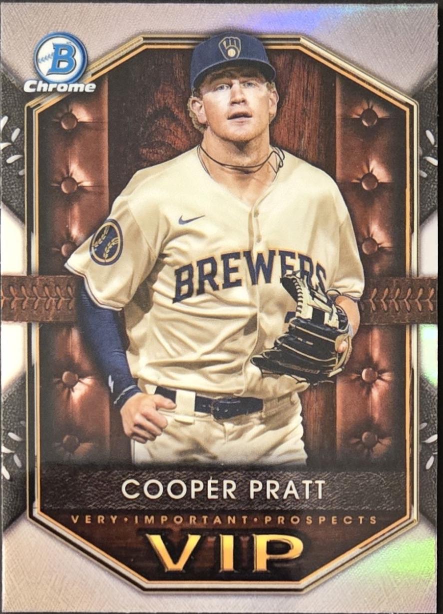 Cooper Pratt #VIP-15 Baseball Cards 2025 Bowman Very Important Prospects