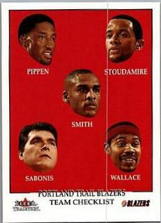 Portland Trail Blazers Checklist