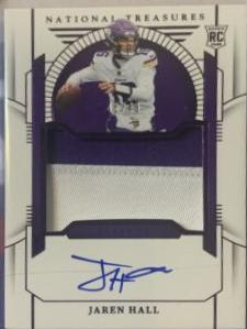 Jaren Hall #199 2023 Panini National Treasures Football