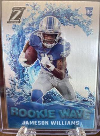 Jameson Williams #RW-JW 2022 Panini Zenith Rookie Wave Football