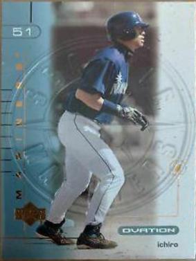 Ichiro #9 Baseball Cards 2002 Upper Deck Ovation