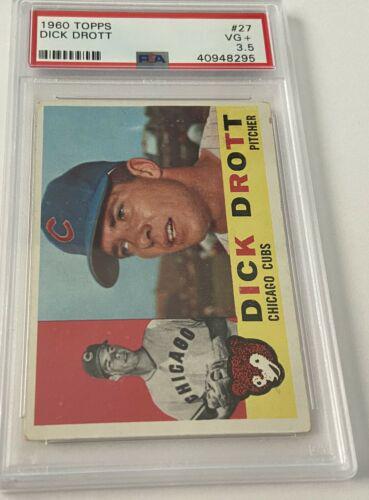 Dick Drott #27 Baseball Cards 1960 Venezuela Topps